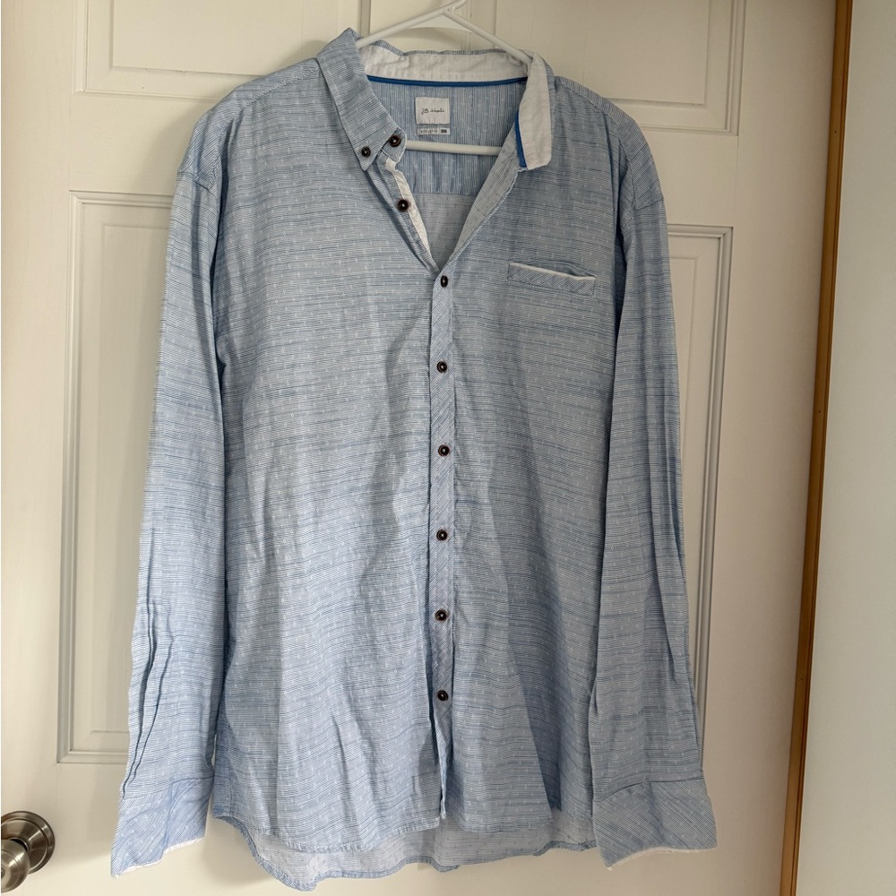 Men's Light Blue Casual Shirt